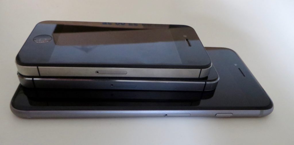 Immer größer und dafür dünner.