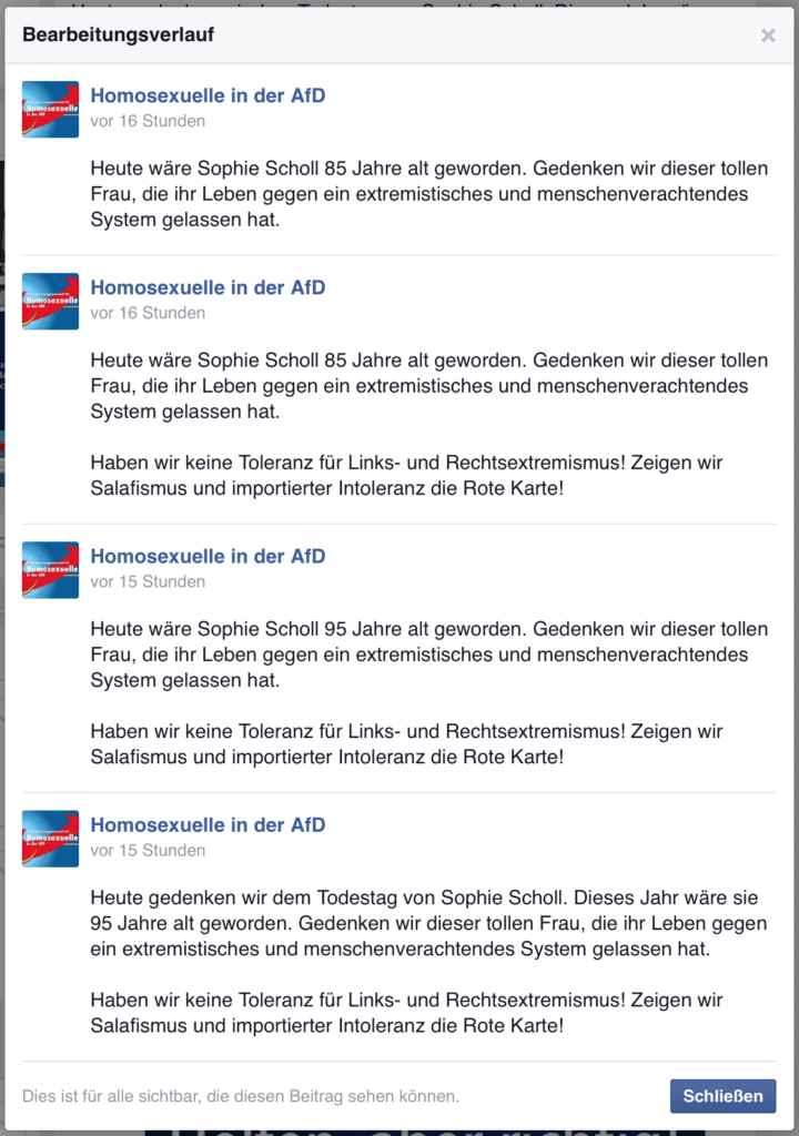 AfD-Homosexuelle-Bearbeitung-Sophie-Scholl